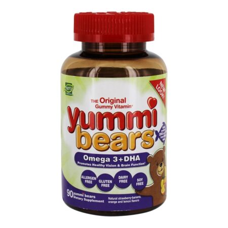 Yummi Bears Omega-3 + DHA Infantil - 90 Gummies Hero Nutritionals Products - Image 2