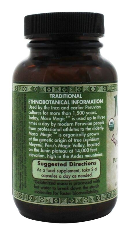 Maca Magic 500 mg. - Cápsulas 60 Maca Magic - Image 3