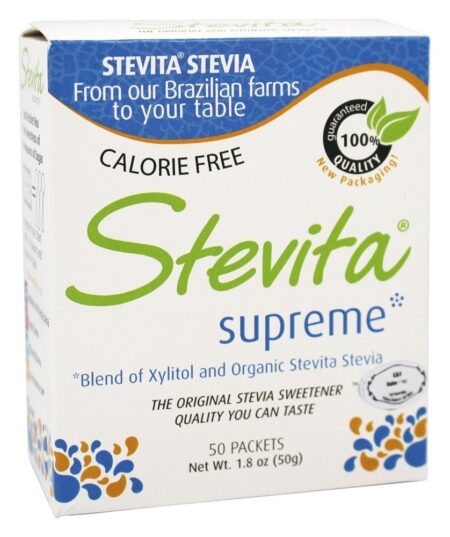 Adoçante Supremo Estévia - 50 Pacotes (s) Stevita