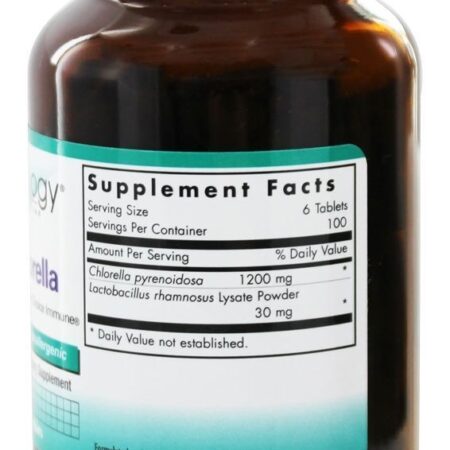 KingChlorella - 600 comprimidos mastigáveis Nutricology - Imagem 2