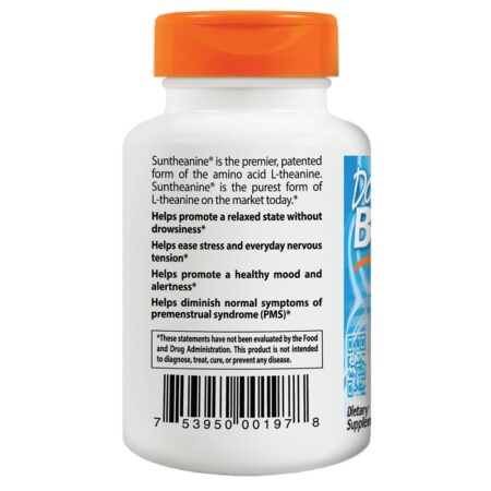 Suntheanine L-Theanine 150 mg. - Cápsulas vegetarianas 90 Doctor's Best - Image 3