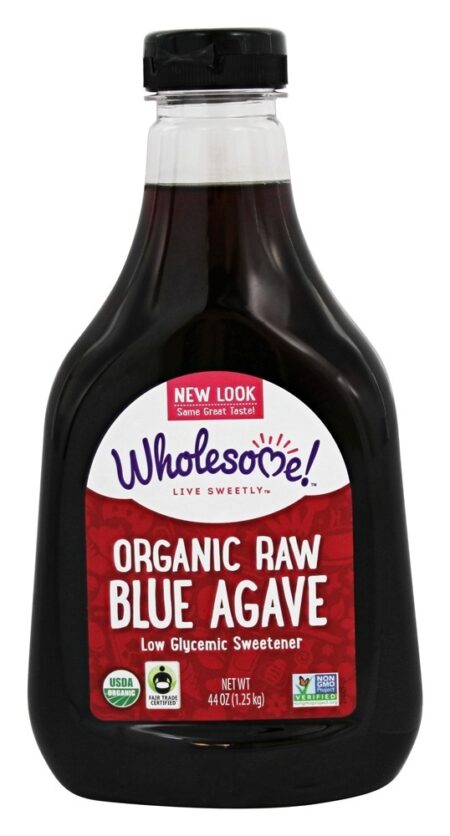 Agave azul cru orgânico - 44 oz. Wholesome!