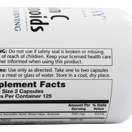 Super Bio-Plex Vitamin C Bioflavonóides 500 mg. - Cápsulas 250 Solaray - Imagem 4