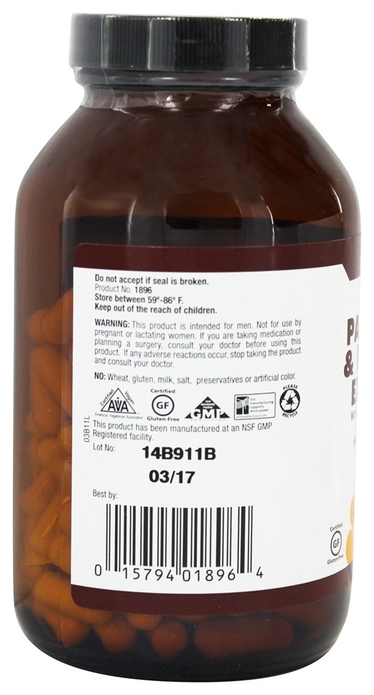 Saw Palmetto e extrato de Pygeum - Cápsulas vegetarianas 180 BioChem - Imagem 3