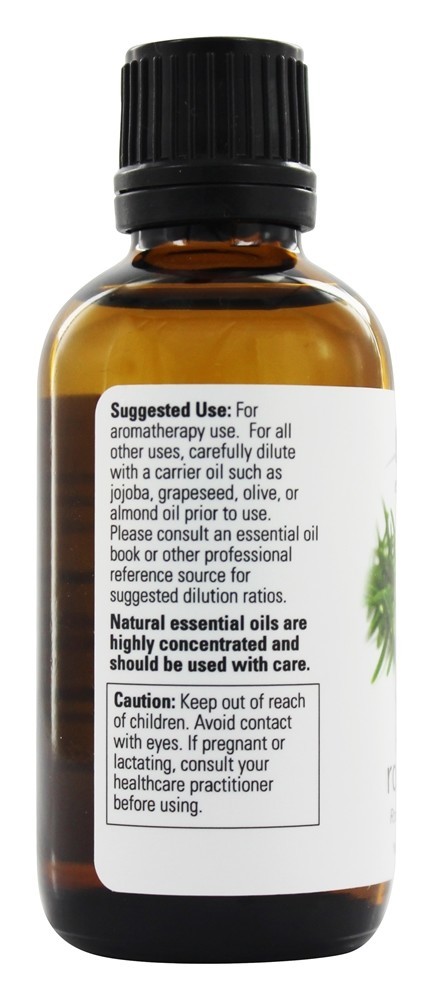 Óleo Essencial de Alecrim 100% Pure - 2 fl. oz. NOW Foods - Imagem 3