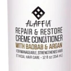 Alaffia Repair & Restore Condicionador Creme 355ml: Nutrição Profunda para Cabelos Vibrantes