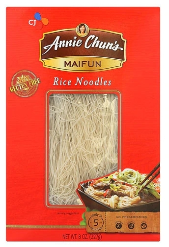 Macarrão de Arroz Sem Glúten Annie Chun's MaiFun - 227g | Opção Saudável e Deliciosa