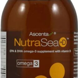 Ascenta NutraSea +D™ Maçã - 200ml: Ômega 3 e Vitamina D Essenciais para o Seu Bem-Estar