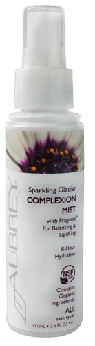 Aubrey Sparkling Glacier Névoa Facial Equilibrante e Revigorante 118ml - Pele Radiante e Hidratada