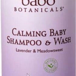Babo Botanicals Shampoo e Lavagem Calmante para Bebês Lavanda e Ulmeiro - 473ml (16 fl oz)