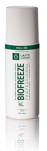 Biofreeze Roll-On Alívio da Dor com Crioterapia 89ml - Refrescância Profunda para Músculos e Articulações