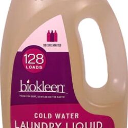 Sabão Líquido Biokleen para Roupas em Água Fria (1.89 Litros) - Poder das Enzimas e Extratos Cítricos