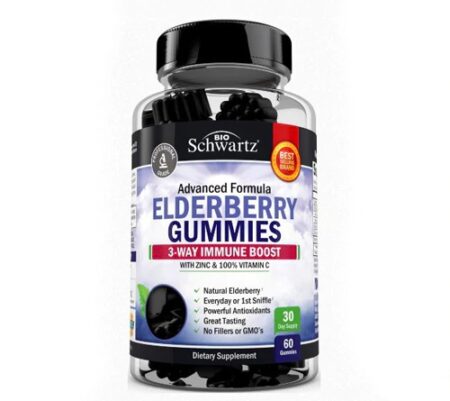 BioSchwartz Elderberry Gummies -- 60 Gummies