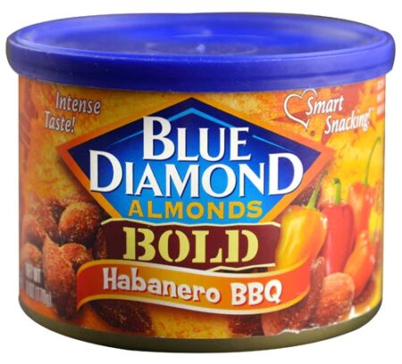 Blue Diamond Almonds Bold Habanero BBQ -- 6 oz