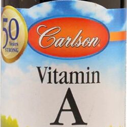 Carlson Vitamina A Solubilizada 10000 UI - 250 Cápsulas Gelatinosas - Saúde Ocular e Imunidade