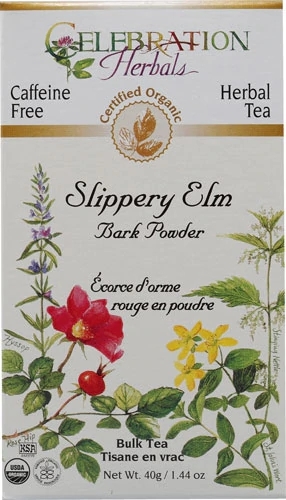 Chá de Casca de Olmo Americano em Pó Celebration Herbals Sem Cafeína - 40g