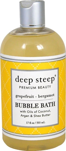 Espuma de Banho Deep Steep Toranja Bergamota 503ml - Relaxamento Profundo e Aromaterapia Revigorante