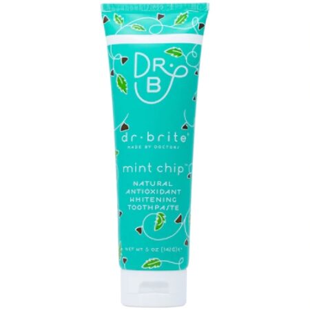 Dr. Brite Kid's Natural Antioxidant Whitening Toothpaste Mint Chip -- 5 oz