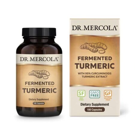 Dr. Mercola Fermented Turmeric -- 180 Capsules & Softgels