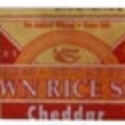 Edward & Sons Brown Rice Snaps Queijo Cheddar Sem Glúten - 100g