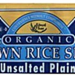 Edward & Sons Organic Brown Rice Snaps Sem Glúten e Sem Sal - 100g