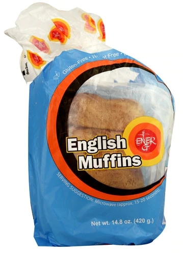 Ener-G Pão Inglês Sem Glúten - 420g | Delicioso e Saudável