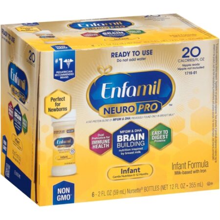 Enfamil NeuroPro Infant Formula Ready-To-Use Bottles -- 2 fl oz Each / Pack of 6