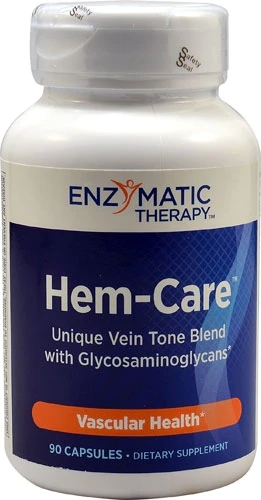 Enzymatic Therapy Hem-Care™ 90 Cápsulas: Suporte Digestivo Avançado para o Bem-Estar Intestinal
