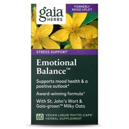 Gaia Herbs Emotional Balance™ -- 60 Vegan Liquid Phyto-Caps®