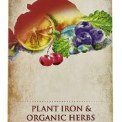 Garden of Life Mykind Organics Ferro e Ervas Orgânicas Líquido Cranberry-Lime - 237ml