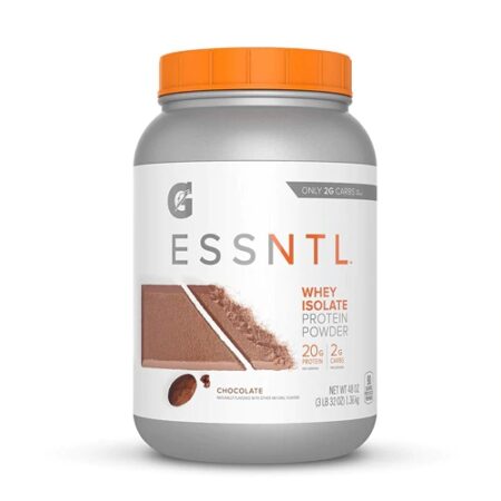 Gatorade ESSNTL Whey Isolate Protein Powder Chocolate -- 3 lb