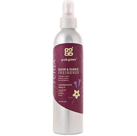 GrabGreen Room & Fabric Freshener Lavender with Vanilla -- 7 oz