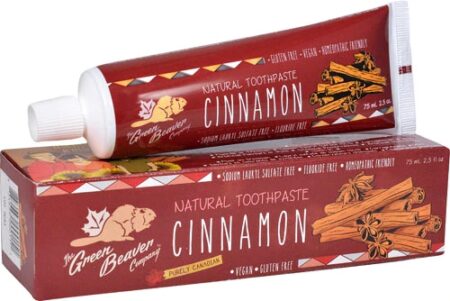 Green Beaver Natural Toothpaste Cinnamon -- 2.5 fl oz