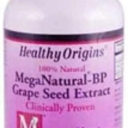 Healthy Origins Mega Natural®-BP Extrato de Semente de Uva 150mg - 60 Cápsulas