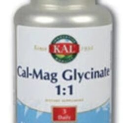 Kal Cal Mag Glycinate 1:1 - 90 Tablets: Suplemento Essencial para Ossos Fortes e Bem-Estar