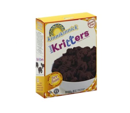 Kinnikinnick Foods KinniKritters Animal Cookies Gluten Free Chocolate -- 8 oz