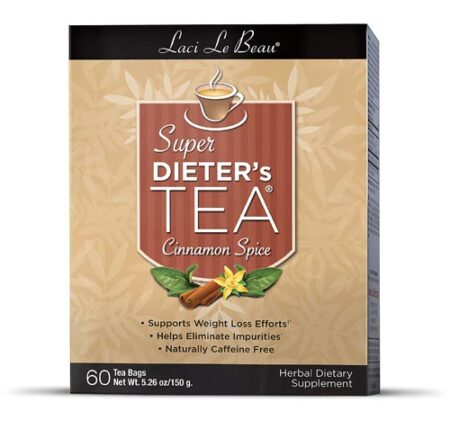 Laci Le Beau Super Dieter's Tea Cinnamon Spice -- 60 Tea Bags