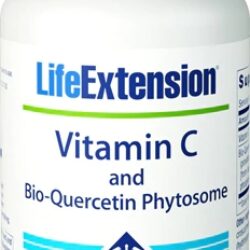 Life Extension Vitamina C e Bio-Quercetina Fitossomo - 60 Tabletes Vegetarianos