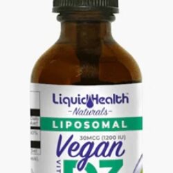 Liquid Health Vitamina D3 Vegana 1000 UI 59 mL - Saúde Óssea e Imunidade