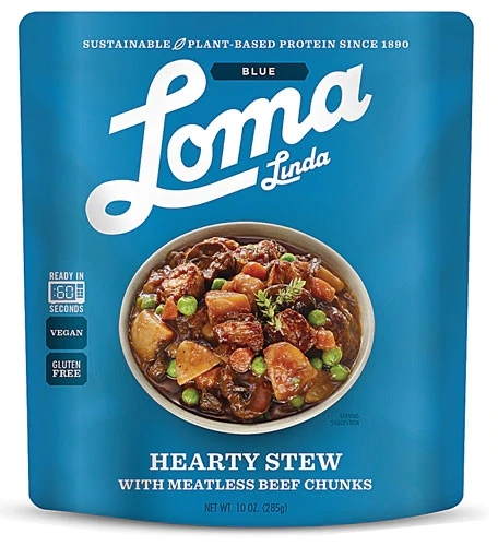 Loma Linda Blue Hearty Stew - 283g: Refeição Nutritiva e Deliciosa