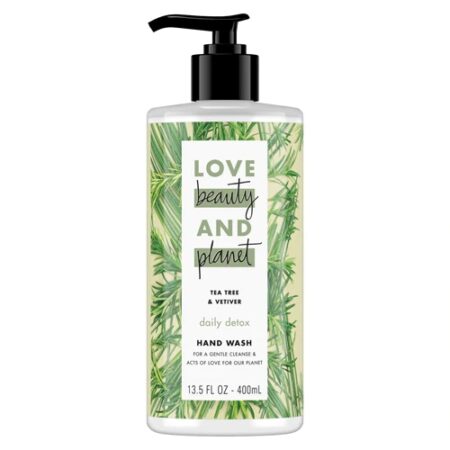 Love Beauty and Planet Tea Tree and Vetiver Hand Wash -- 13.5 fl oz