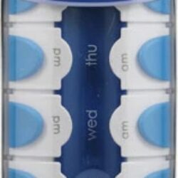 MEDport Fit and Fresh Organizador de Pílulas 7 Dias AM/PM - 1 Estojo Completo para Bem-Estar Diário