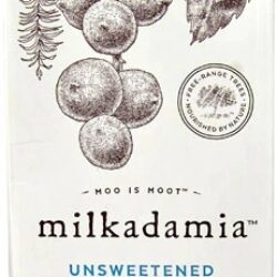 Milkadamia Leite de Macadâmia Sem Açúcar 946ml Vegano e Saudável