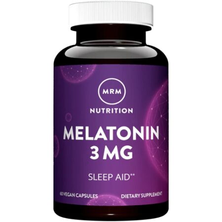 MRM Melatonin -- 3 mg - 60 Vegetarian Capsules