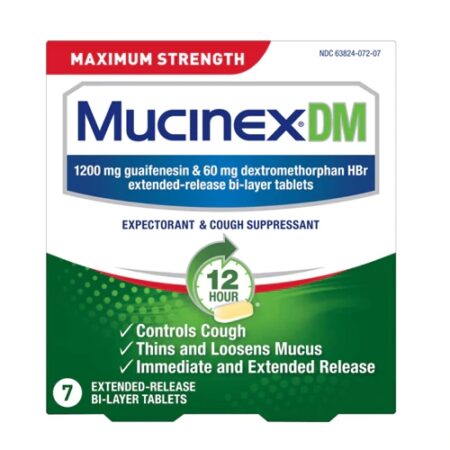 Mucinex DM - Max Strength Extended Release Bi-Layer -- 7 Tablets