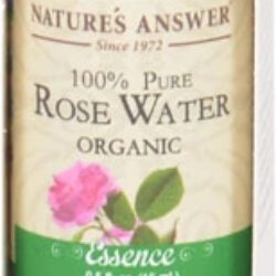 Hidrolato de Rosa Orgânico Puro Nature's Answer - 15ml: Beleza e Bem-Estar Natural