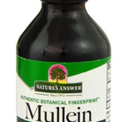 Nature's Answer Mullein Extrato Líquido 59ml - Saúde Respiratória e Bem-Estar