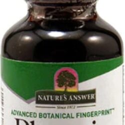 Nature's Answer Extrato de Planta de Lírio Branco (Plantago major) - 2000 mg (Aprox. 59 ml) - Bem-Estar Natural