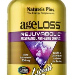 Nature's Plus AgeLoss® Rejuvabolic™ Resveratrol Líquido Sabor Mixed Berry - 887ml
