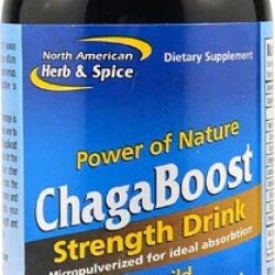 North American Herb & Spice ChagaBoost Bebida Energética 237ml - Força Natural para o seu Dia